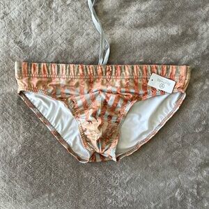 Men’s Swim Brief by Battysta, Large, Drawstring, fully lined